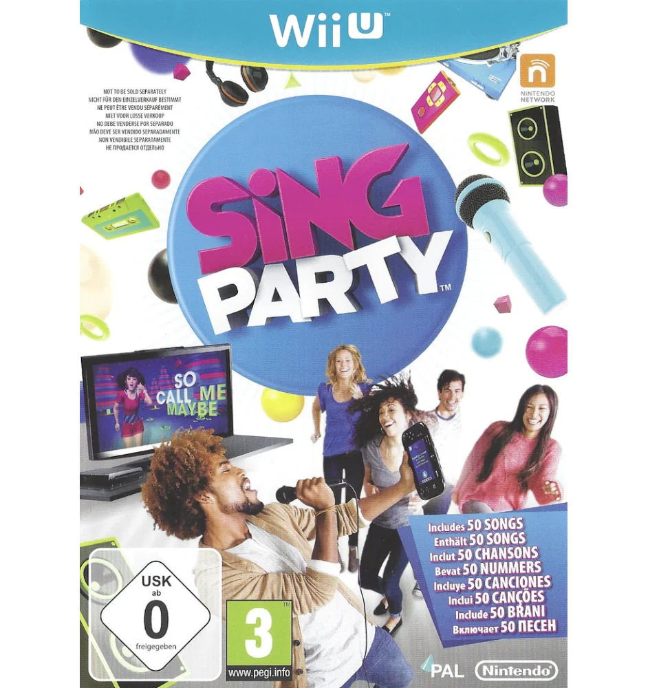 WII U Sing Party