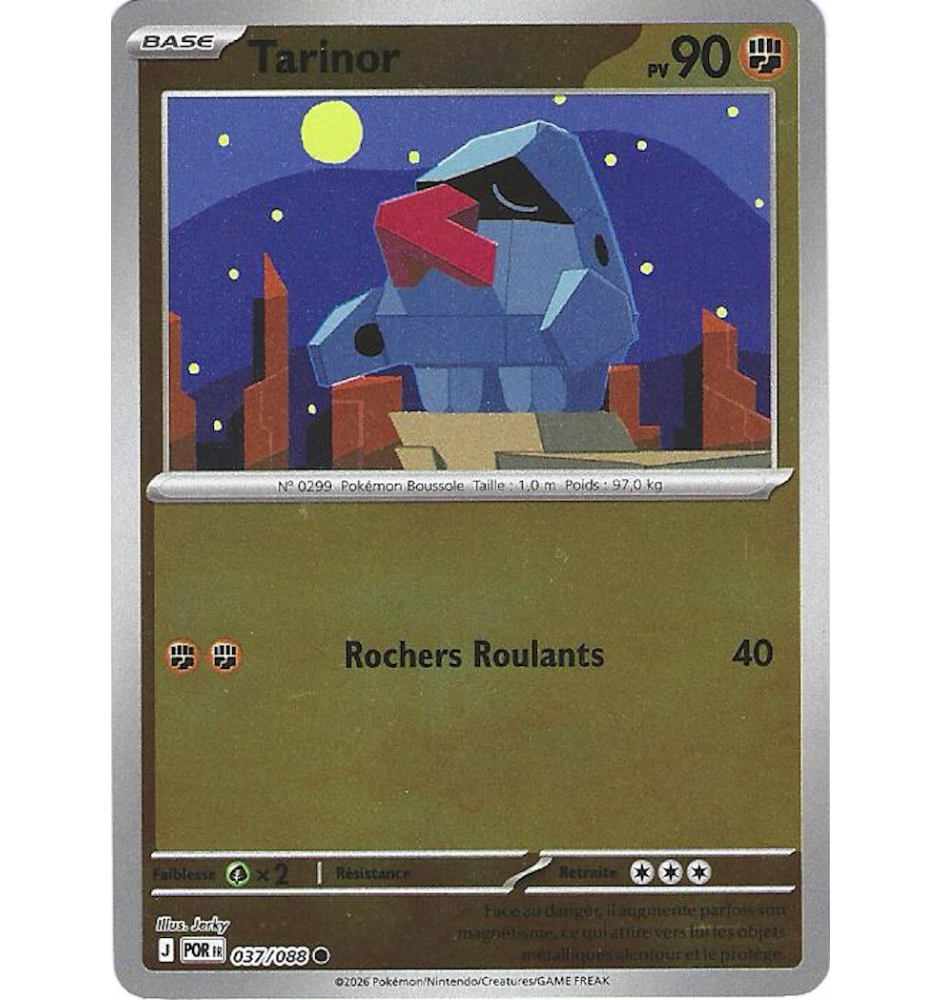 Tarinor 037/088 Reverse POR Equilibre Parfait