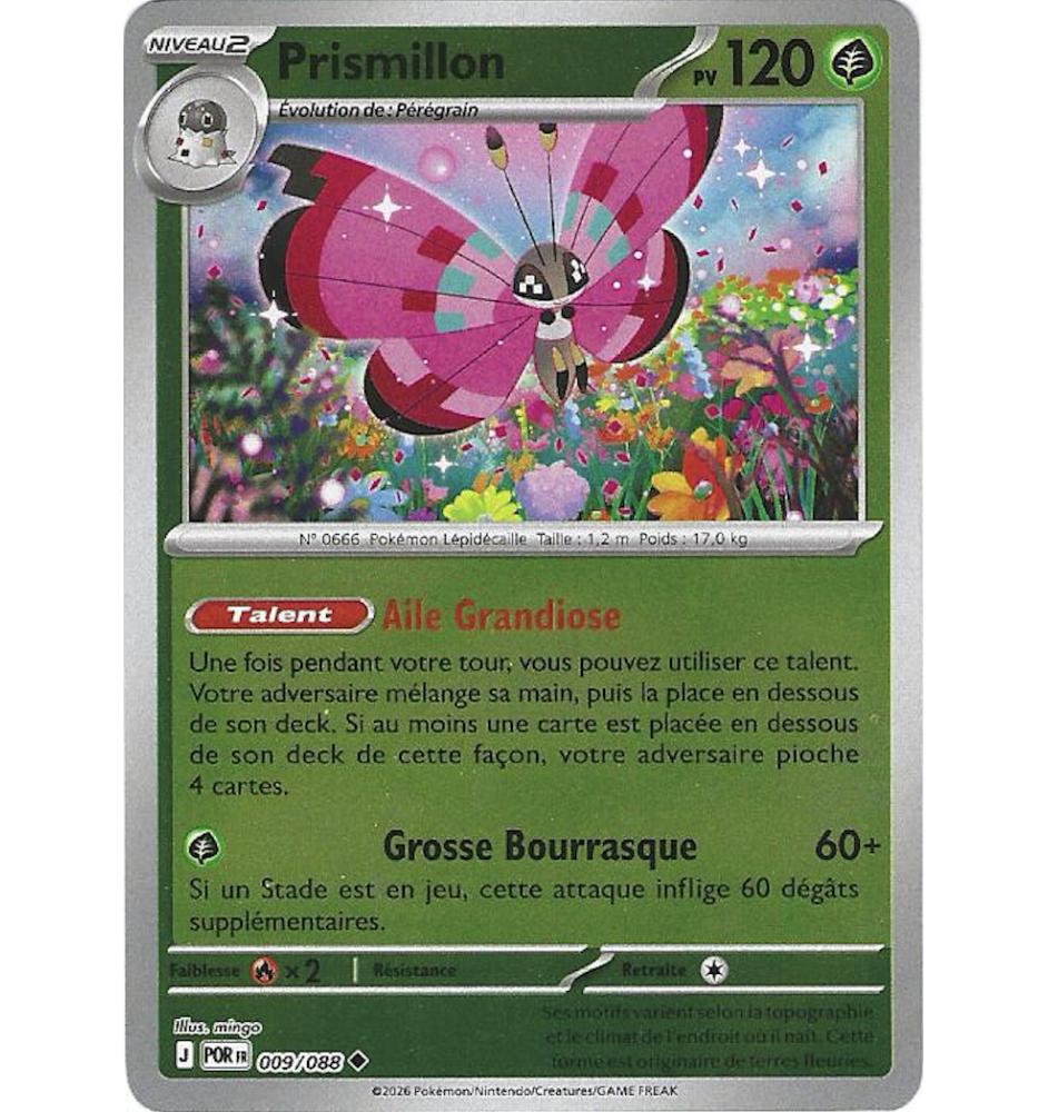 Prismillon 009/088 Reverse POR Equilibre Parfait