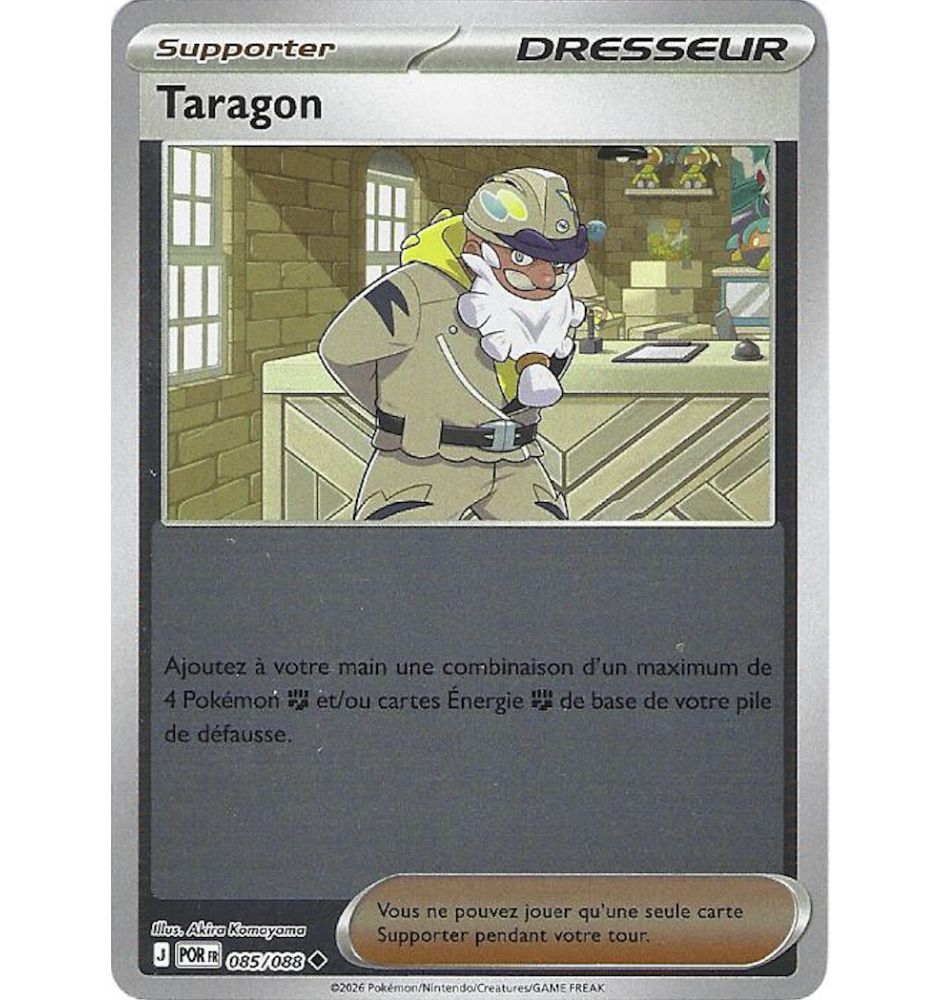 Dresseur Taragon 085/088 Reverse POR Equilibre Parfait