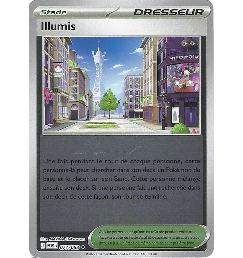 Dresseur Illumis 077/088 Reverse POR Equilibre Parfait
