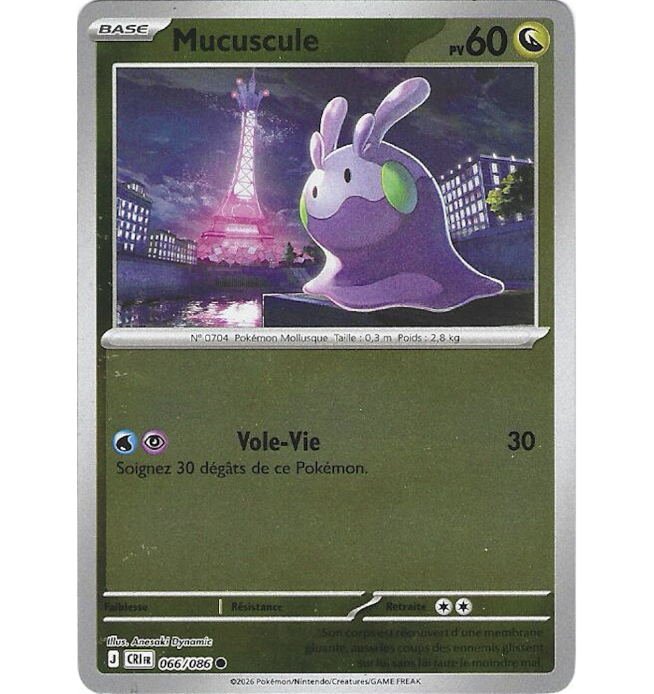 Mucuscule 066/086 Reverse CRI Chaos Ascendant