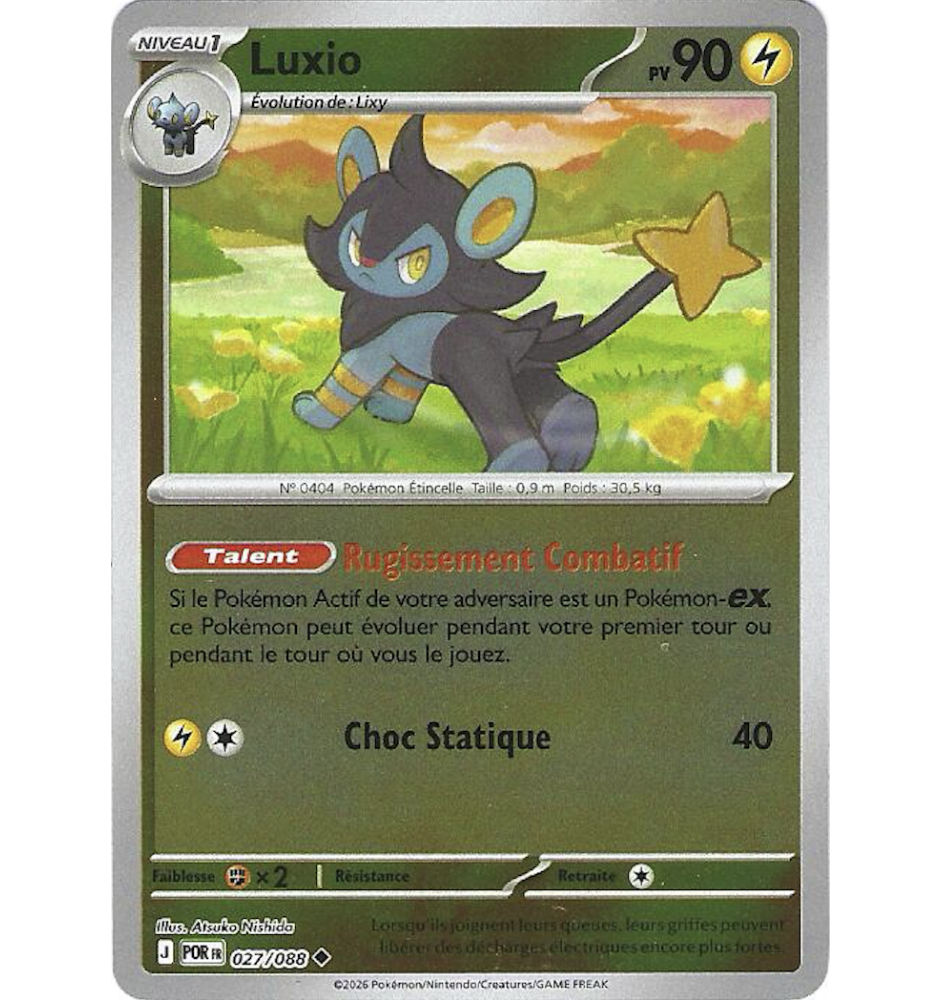 Luxio 027/088 Reverse POR Equilibre Parfait