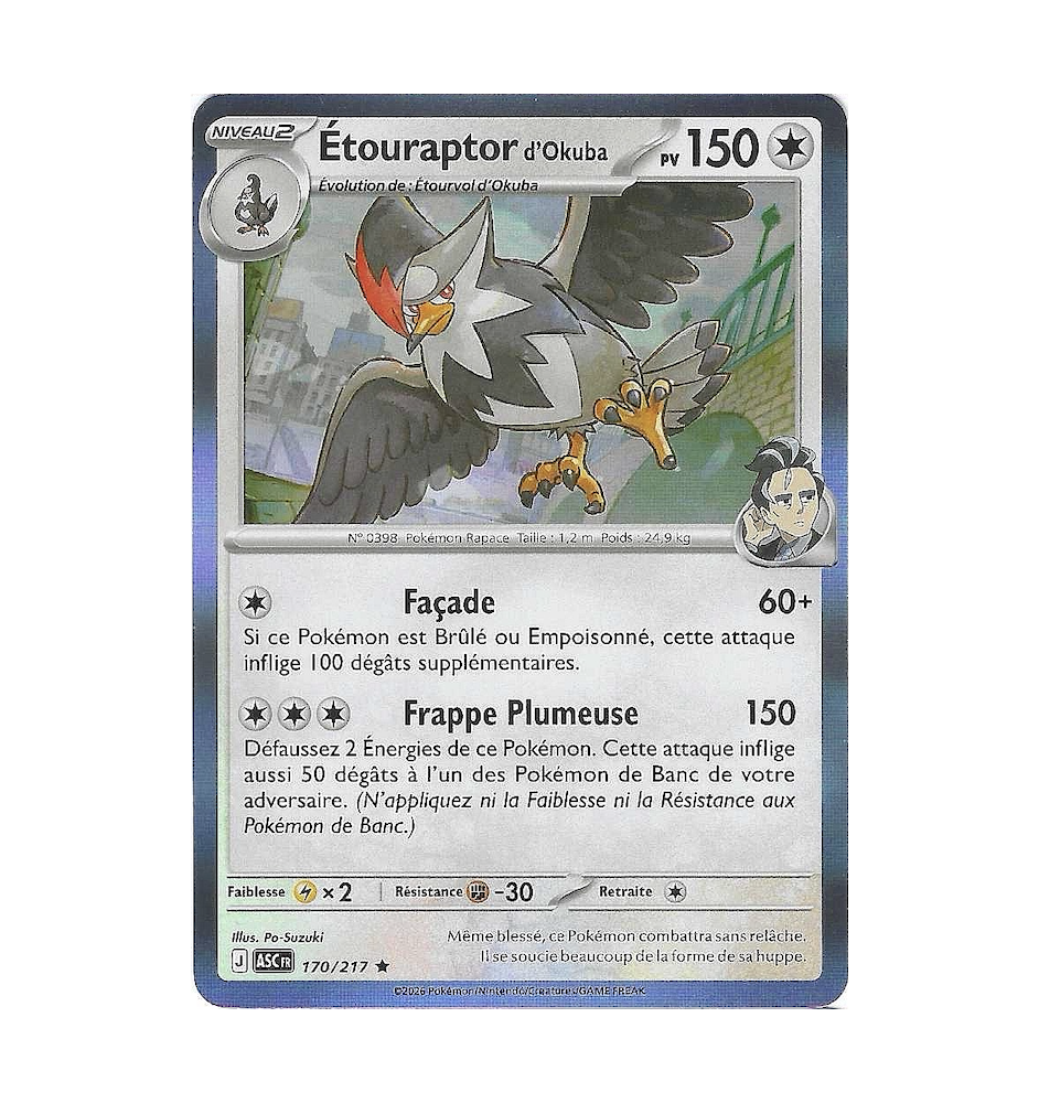 Etouraptor d'Okuba 170/217 Holo