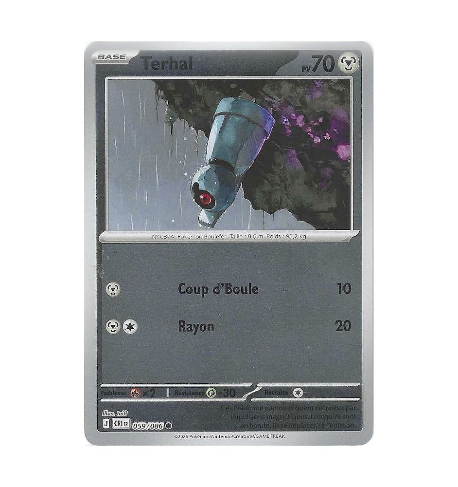 Terhal 059/086 Reverse CRI Chaos Ascendant
