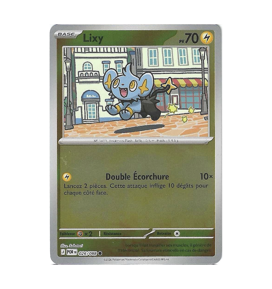 Lixy 026/088 Reverse POR Equilibre Parfait