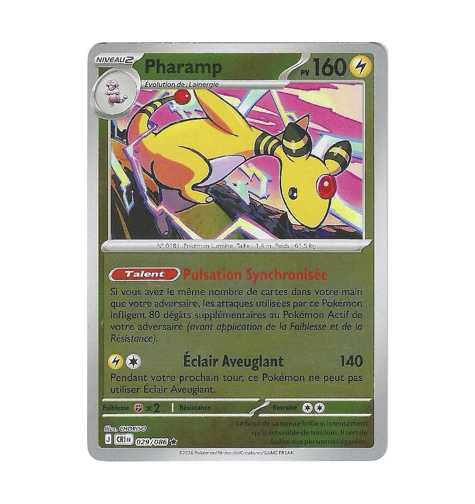 Pharamp 029/086 Reverse CRI Chaos Ascendant