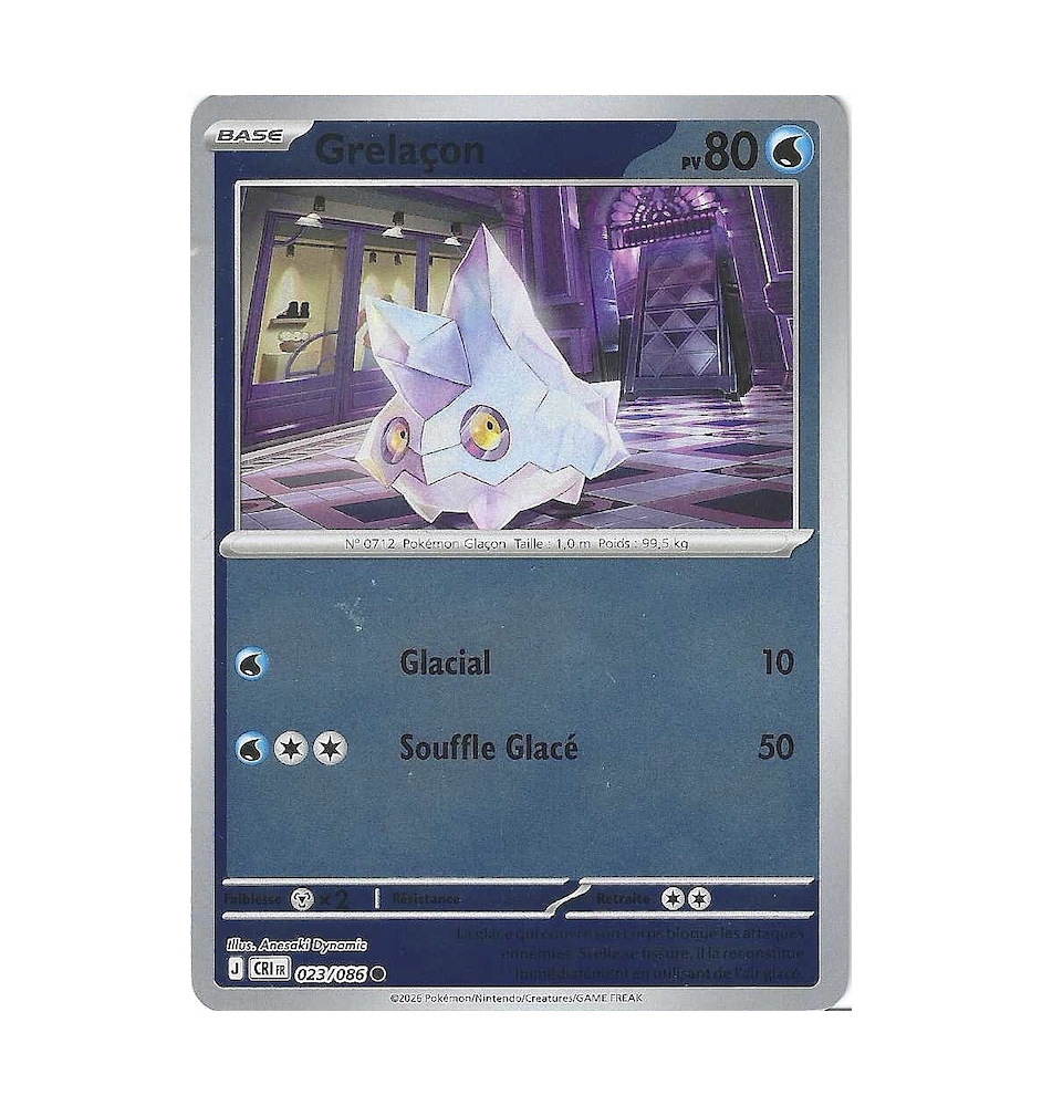 Grelacon 023/086 Reverse CRI Chaos Ascendant