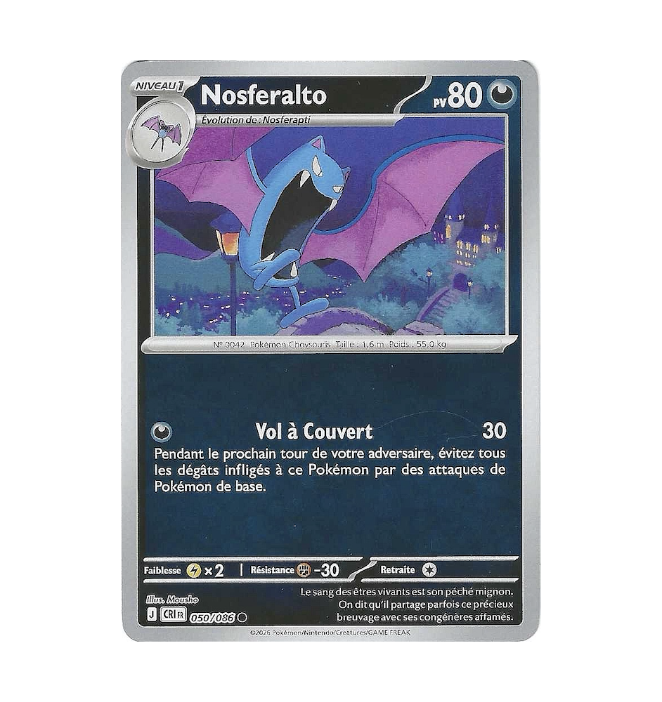 Nosferalto 050/086 Reverse CRI Chaos Ascendant
