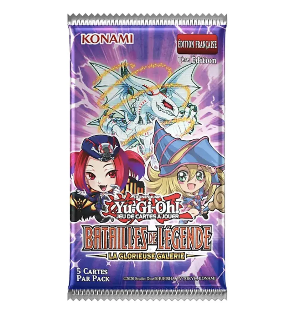 Booster Yu-Gi-Oh Batailles De Légende La Glorieuse Galerie