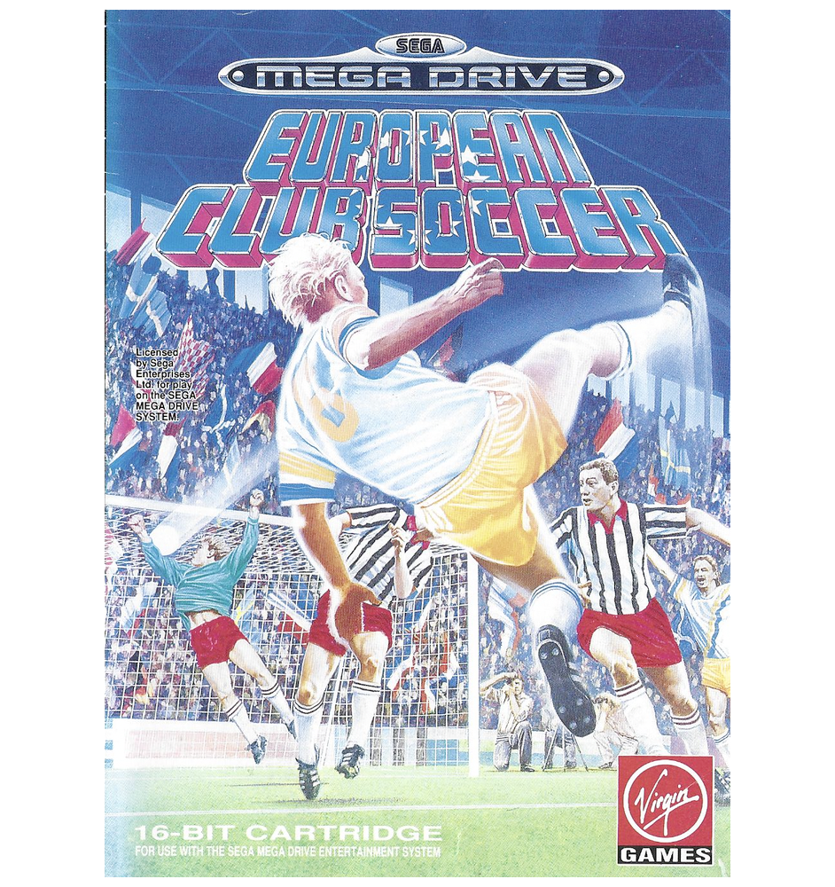 MegaDrive European Club Soccer Sn