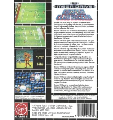 MegaDrive European Club Soccer Sn