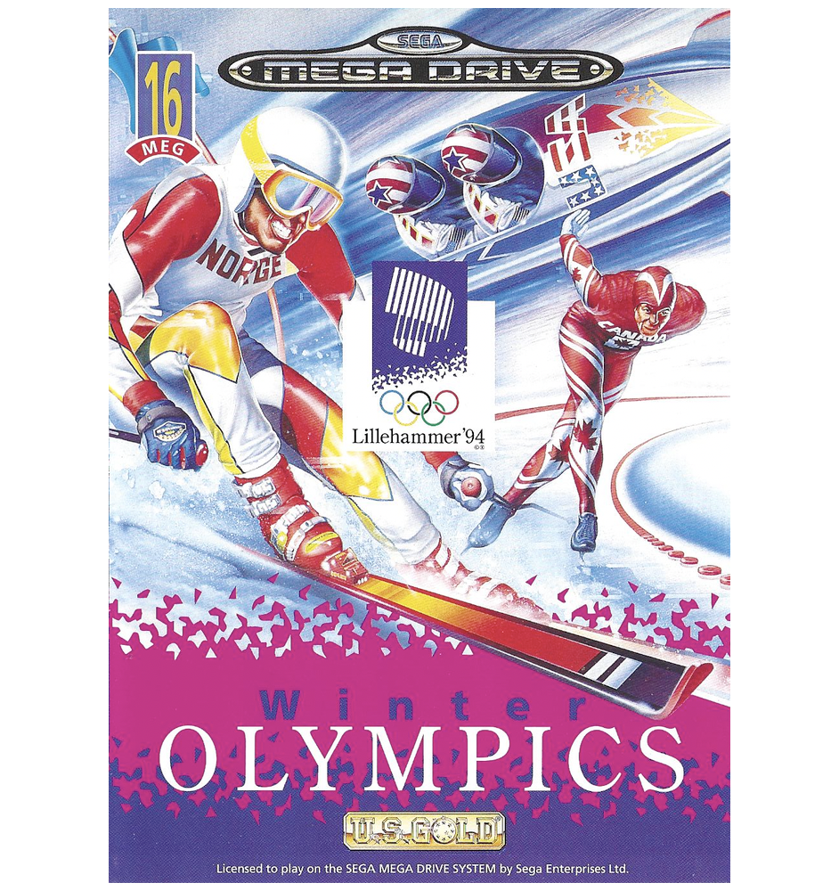 MegaDrive Winter Olympics Cib