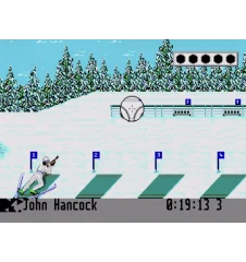MegaDrive Winter Olympics Cib