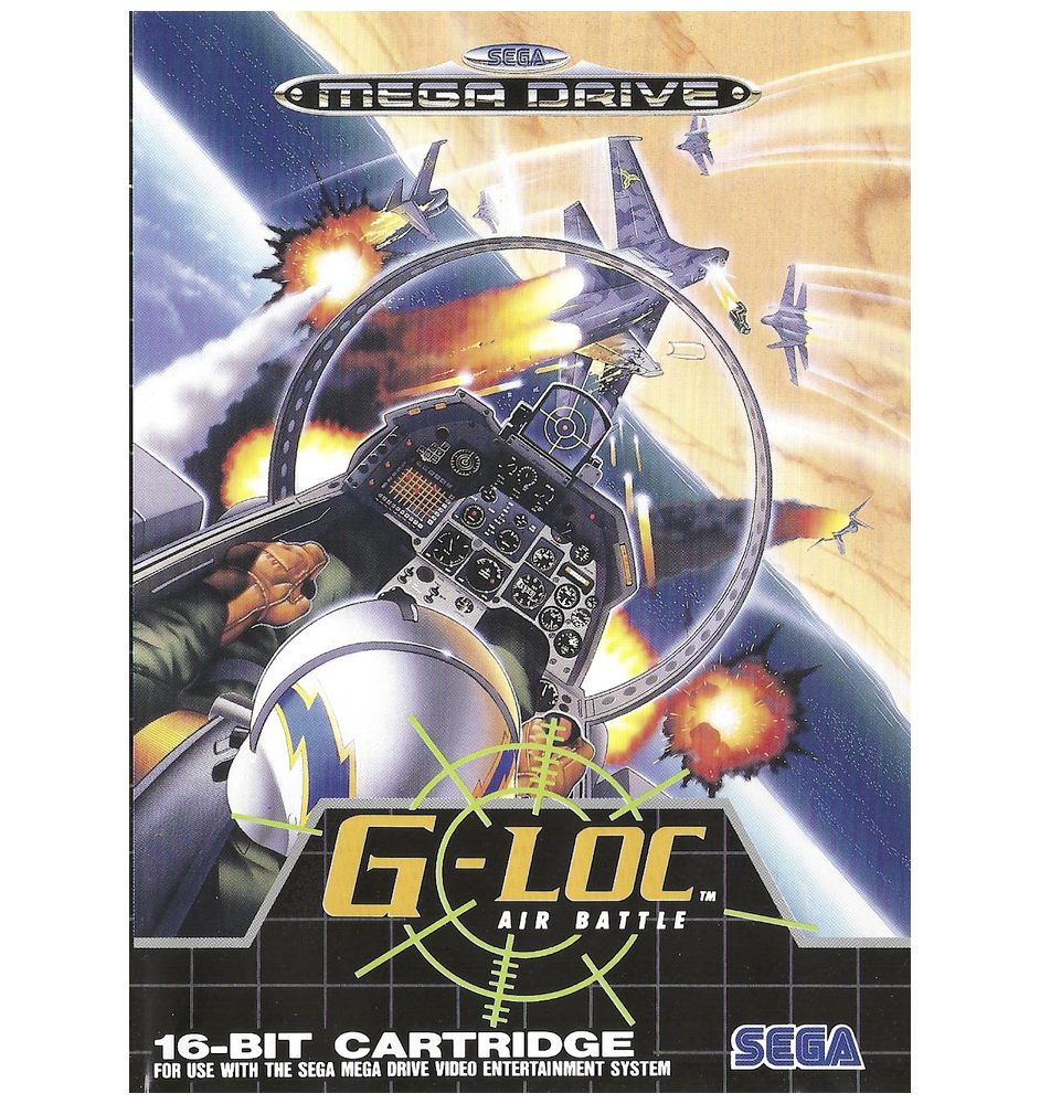 MegaDrive G-Loc Air Battle Cib