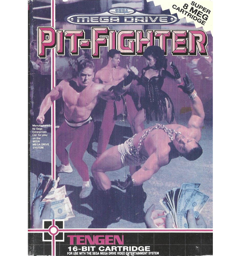 MegaDrive Pit-Fighter Cib
