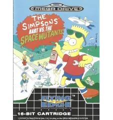 MegaDrive The Simpsons Bart Vs Space Mutants Cib