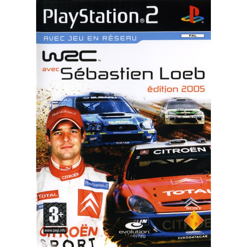 PS2 Wrc Avec Sebastien Loeb Edition 2005 Cib