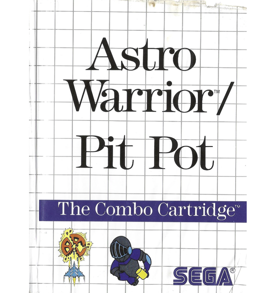 Master System Astro Warrior / Pit Pot Sn