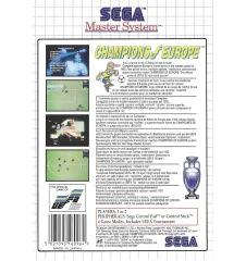 Master System Champions Of Europe Sn