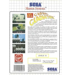 Master System Global Gladiators Cib