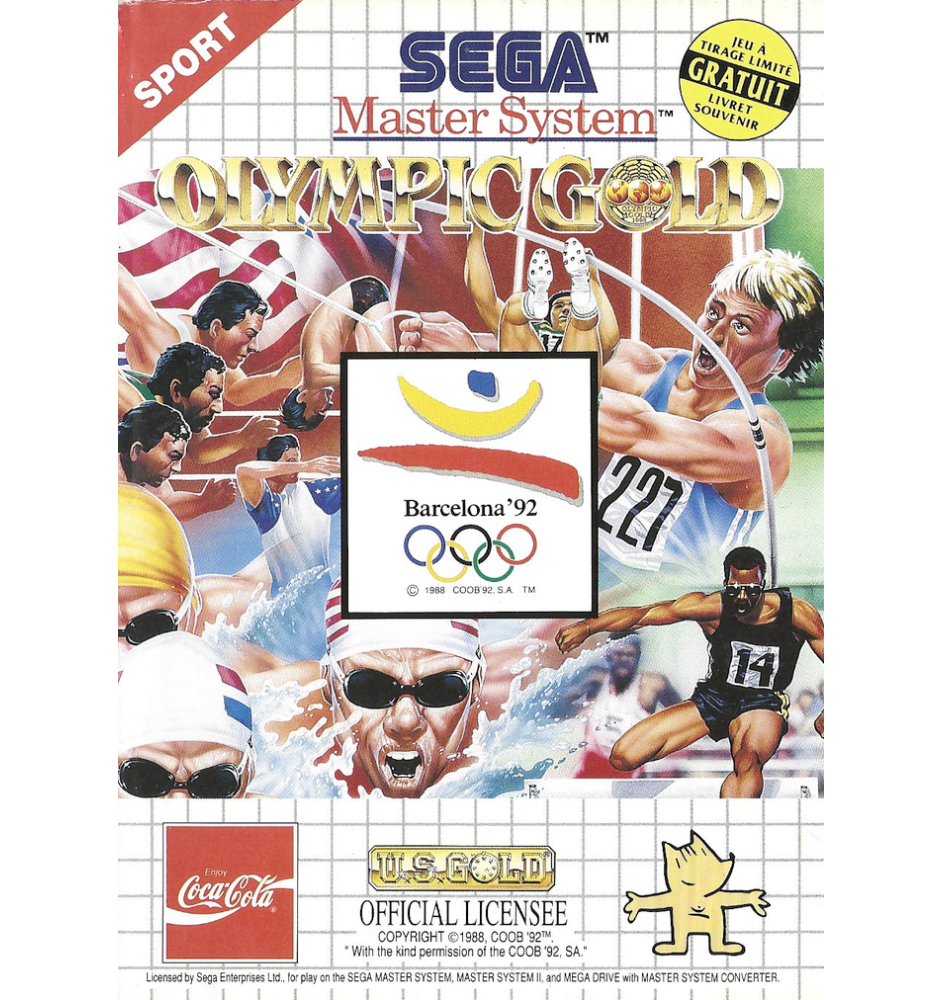 Master System Olympic Gold Cib
