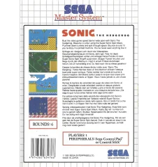 Master system Sonic Cib