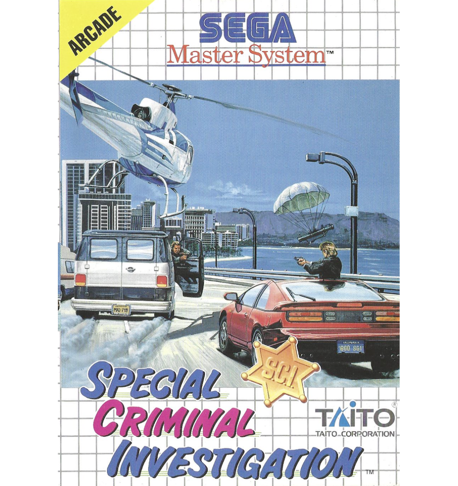 Master System Spécial Criminal Investigation Sn