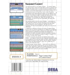 Master System Summer Games Sn
