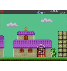 Master System Wonder Boy III The Dragon's Trap Sn