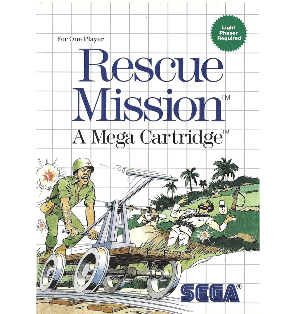 Master System Rescue Mission Cib
