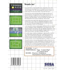 Master System Tennis Ace Cib