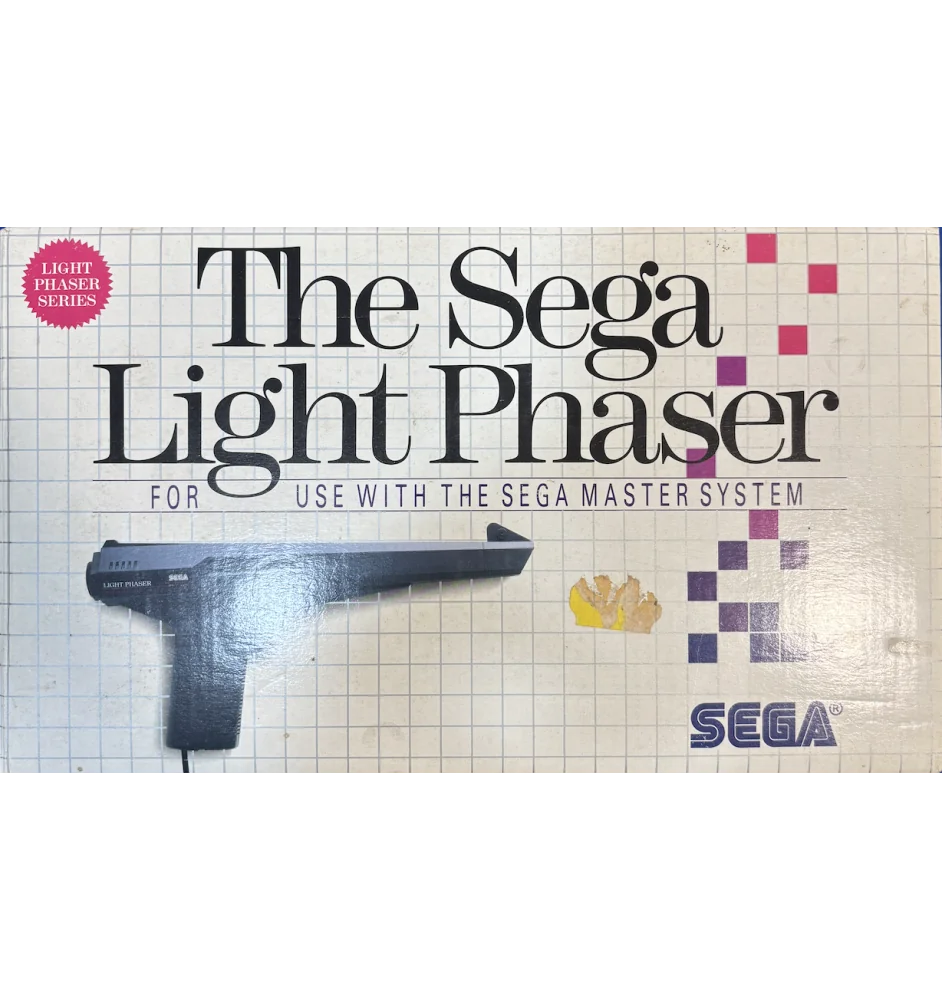 Master System The Sega Light Laser Cib