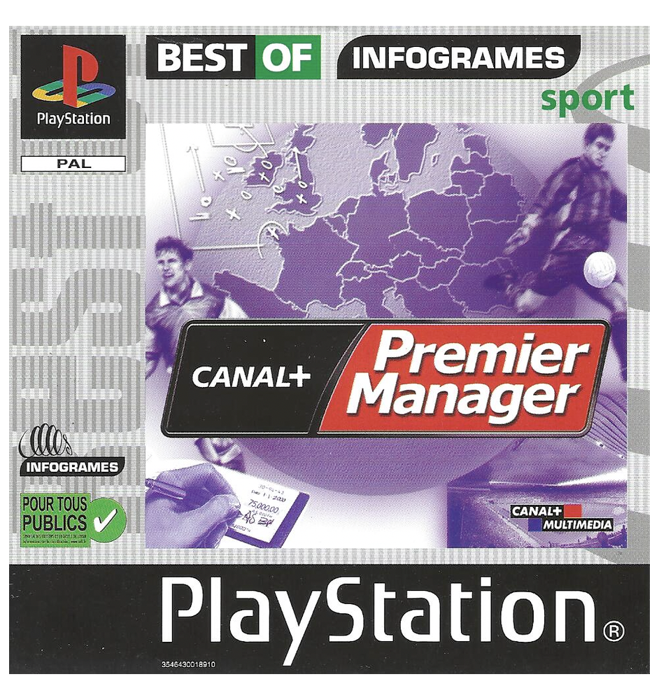 PS1 Premier Manager Best Of Cib