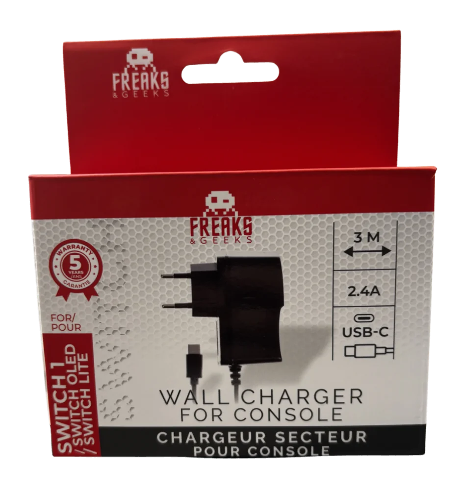 Chargeur Secteur Pour Console Nintendo Switch 1 / Oled /Lite