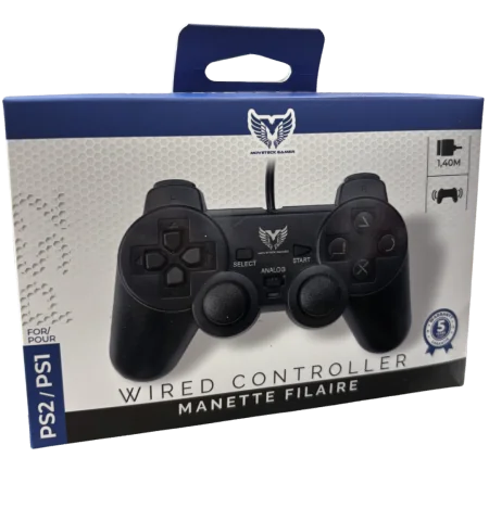 Manette Pour PS2 et PS1 Freaks And Geeks Neuve