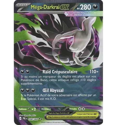 Méga-darkrai Ex 048/084