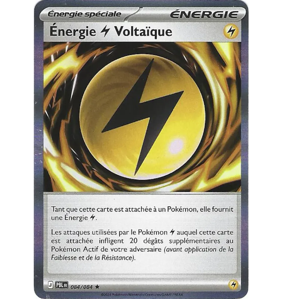 Energie Voltaique 084/084 Holo