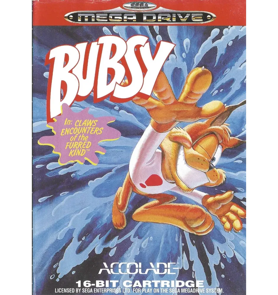 Megadrive Bubsy Cib
