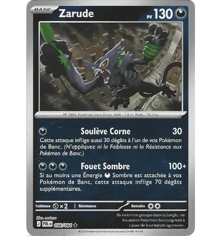 Zarude 056/084 Reverse