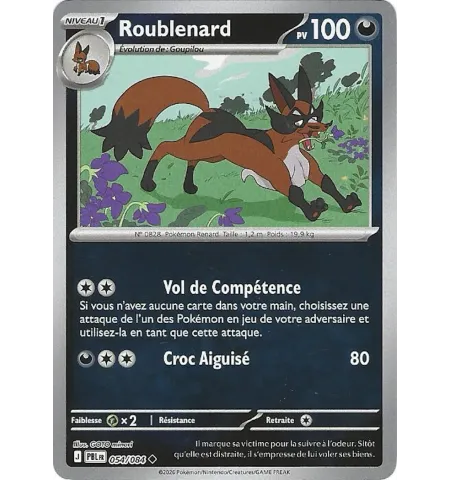 Roublenard 054/084 Reverse