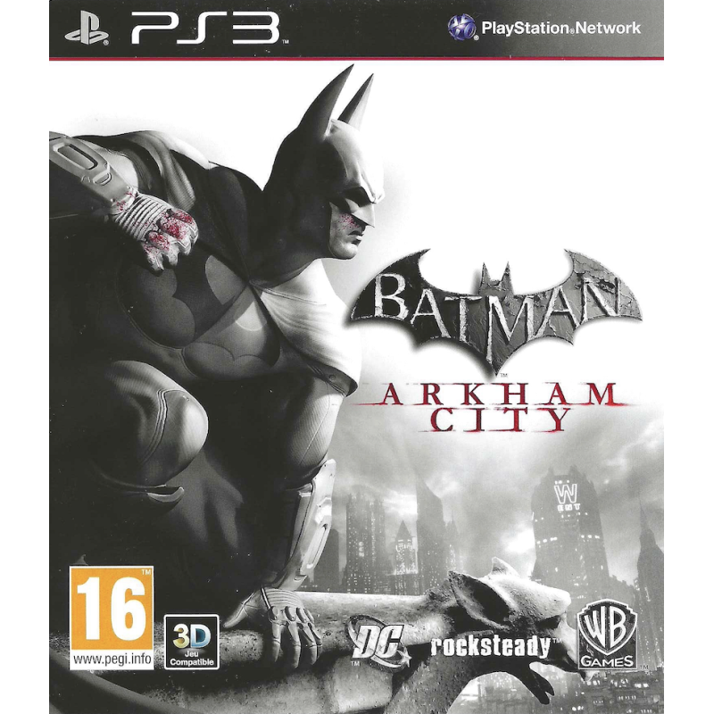 PS3 Batman Arkham City Cib