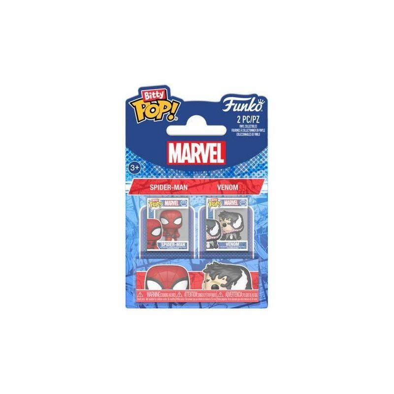 Funko Pop Bitty Pop 4 Pack Spider-Man & Venom