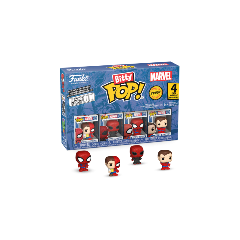 Funko Pop Bitty Pop 4 Pack Parker Split