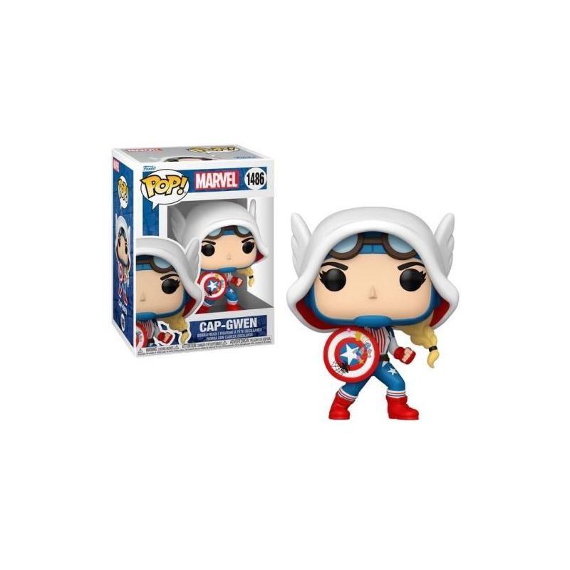 Funko Pop Marvel N° 1486 - Cap-Gwen