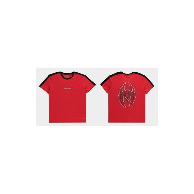 T-Shirt Homme Spider-Man Miles Morales (XL)