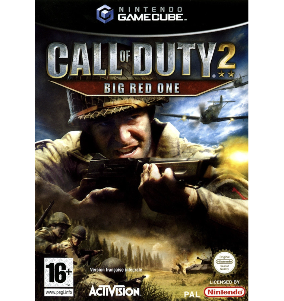 copy of Gamecube Call of Duty 2 Big Red One Cib