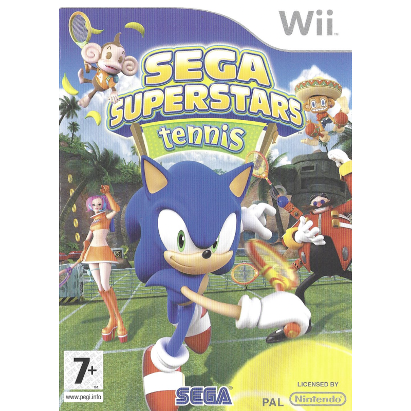 WII Sega Superstars Tennis Cib
