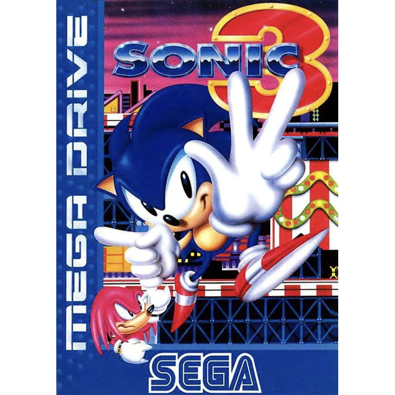 Megadrive Sonic 3 Loose