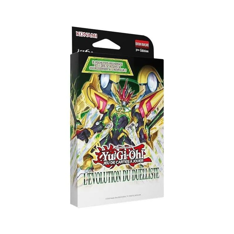 Pack de 3 Boosters yu-gi-oh l'Evolution Du Duelliste Booster Blister